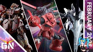 Gunpla LineUp February 2025