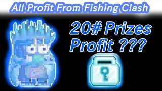 Growtopia - Overall Profit From Fishing Fanatics !!! 1 DL Profit !!!