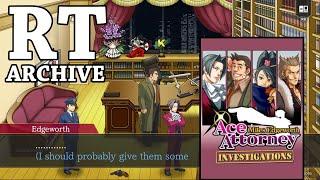 RTGame Streams: Ace Attorney Investigations: Miles Edgeworth