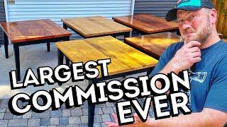 How to Make 5 DINING TABLES ( I can explain) A Glimpse Inside How To