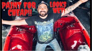 How to paint engine bay for CHEAP!