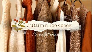 Autumn Lookbook  10 Fall Outfit Ideas (Cottagecore, Warm Colors, Simple & Cozy)