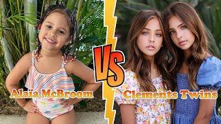 Ava And Leah Clements VS Alaïa McBroom (The ACE Family) Transformation  New Stars From Baby To 2024