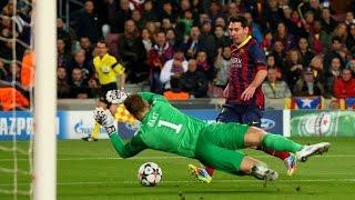 Joe Hart vs Barcelona 18/03/2015 | Amazing Saves