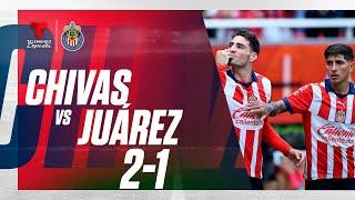 Highlights & Goles | Chivas vs Juárez 2-1 | Telemundo Deportes