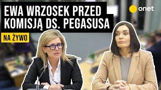 "Ktoś się obawiał, że podejmę jakieś działania". Ewa Wrzosek przed komisją śledczą ds. Pegasusa