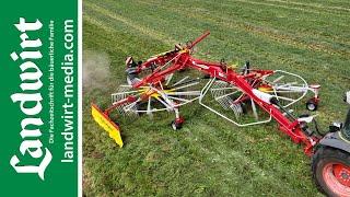 Pöttinger side rake in the test | landwirt-media.com