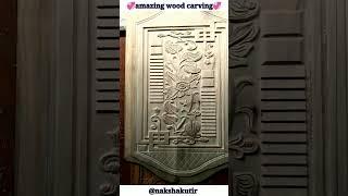 Solid wooden door design  panel door design  amazing wood design  #shorts #doors #woodworking