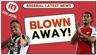 Arsenal latest news: Blown away by Isak | Arteta's reaction | Martinelli injury | Player ratings