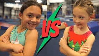 Epic Gymnastics Battle: Sister Vs Sister!