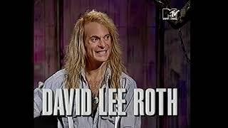 David Lee Roth - MTV UK Interview 1991.01.05 (Headbangers Ball Full HD Remastered Video)