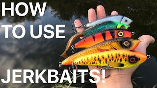 How to Work Jerkbaits/ Glidebaits for Pike