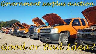 Iowa DOT Auction, Good or Bad Idea? - Government surplus auction