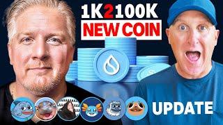 New Coin to Buy NOW  1k to 100k SUI Meme Coin Journey Update #sui #blub #sonic