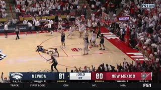 New Mexico hits wild buzzer beater to beat Nevada