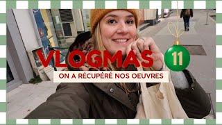 VLOGMAS #11 | We got our works back 