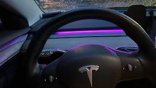 Tesla Model 3/Y NEW Ambient Lighting Kit - Easy Install