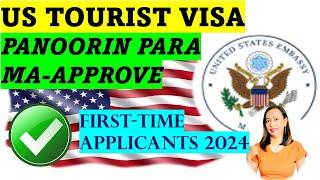 GAWIN MO ITO PARA MA- APPROVE SA US TOURIST VISA APPLICATION