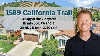 1589 California Trail Brentwood, CA 94513  - $1,110,000