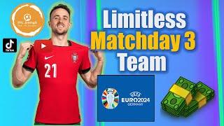 Euro 2024 | Limitless Team Matchday 3 | MD3