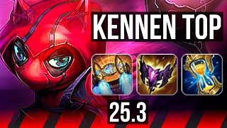 KENNEN vs DARIUS (TOP) | EUW Master | 25.3