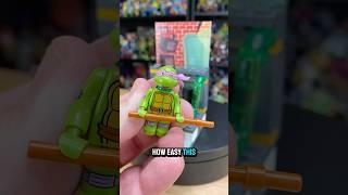 $5 TMNT Donatello’s lab! Snap&Switch brick build #tmnt #collection #nostalgia #lego #toys #fivebelow