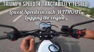 Triumph Speed T4 TRACTABILITY REVIEW | Do NOT Listen to Even Triumph on this ONE aspect here!