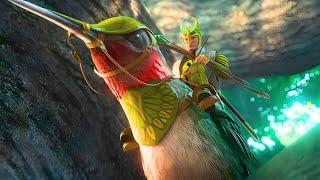 فارس شجاع وقوي بيجازف بحياته علشان ينقذ الغابه من الدمار | ملخص فيلم Epic