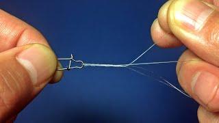 strongest and easiest fishing knot for lure and swivels, snaps