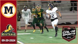 !!HIGHLIGHTS!! Menlo at Capuchino Football 9.20.24 | Chick-Fil-A Sportsmanship Game