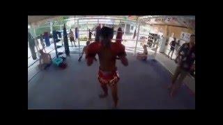 Muay Thai pads work