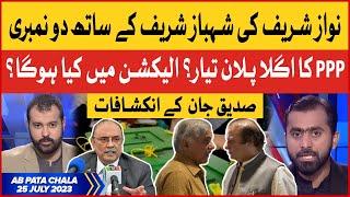 Nawaz Sharif Game with Shehbaz Sharif | PDM Trapped | Siddique Jaan Latest | Ab Pata Chala | 25-7-23