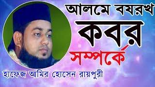 আলমে বযরখ (কবর) সম্পর্কেকবরে বয়ান।। হাফেজ আমির হোসেন রায়পুরী, MRIDHA HD MEDIA