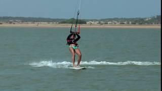 Kitesurfing Technique - Roll Tack Slow Mo