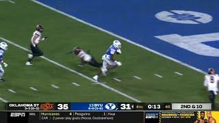 BYU GAME WINNING TD vs Oklahoma State | 2024 College Football