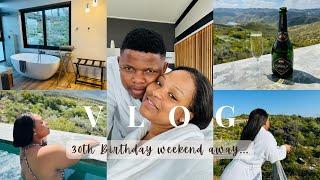 TRAVEL VLOG: 30th Birthday weekend away with The Love Of My Life| Kumbukumbu lodge| SA Youtuber