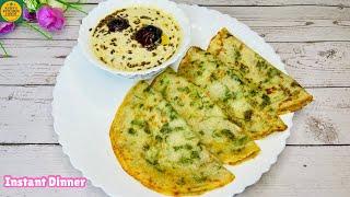 15 Minutes Instant Dinner | Dinner Recipes |Dinner Recipes Indian Vegetarian |​⁠ Veg Dinner Recipes