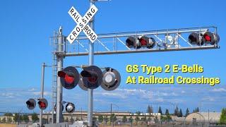 Railroad Crossings With GS Type 2 Electronic Bells