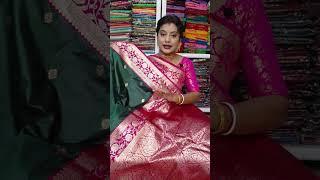 Beautiful Katan Banarasi Saree || Wedding Special Saree || Sandipa's Live