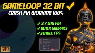 Gameloop 32-bit Crash Fix & Lag Fix 100% Working 2025 - Pubg Mobile 3.7 Update - Powershow / پاور شو