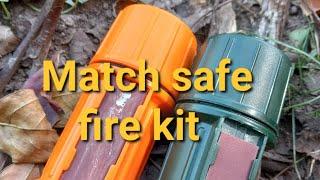 DIY UCO match safe fire kit