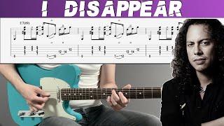 METALLICA - I DISAPPEAR (Guitar cover with TAB | Lesson)