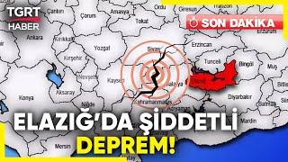 #SONDAKİKA | Elazığ'da 5.0 Büyüklüğünde Deprem! Çevre Şehirlerden de Hissedildi!