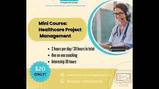 Mini Course: Healthcare Project Management $20 #medicalvirtualassistants #healthcareprofessionals