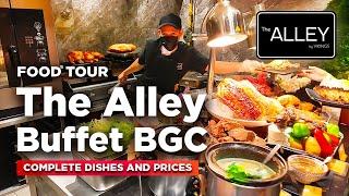 THE ALLEY by Vikings BGC BUFFET Tour | Full Menu & Prices | Street-Market Themed Restaurant!