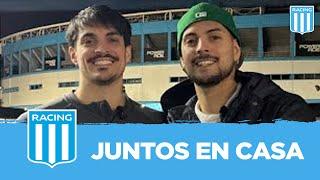 Pedro y Martín Pérez Disalvo, juntos en casa 🩵