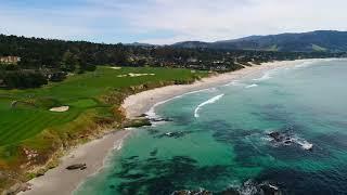 Carmel, CA - Pebble Beach Golf Course in 4K