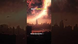 The Sun will destroy the earth in 5 billion years  #Space #shorts