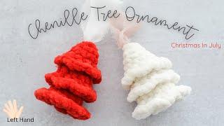 Left Hand: Crochet The Softest Tree Ornament