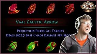 Vaal Caustic Arrow is...WOW | PoE 3.20 Gem Reaction